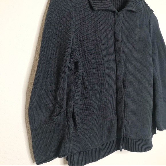 CAbi Pursuit navy sweater cardigan small - Picture 6 of 12
